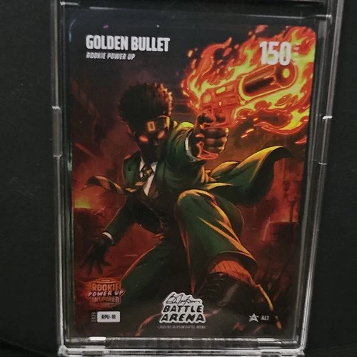 Bo Jackson Battle Arena Rookie Power Up RPU Golden Bullet SP Alt Matthew Golden