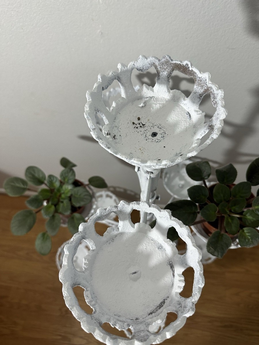 Victorian Swing Arm Plant 9 FLOWER POT Stand Garden Patio Late