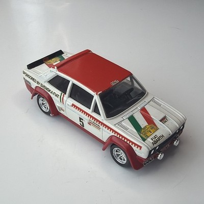 Solido Fiat Abarth 131 Rallye 1977 Swedish Int l Rally #5 Mäkinen/Liddon Vintage