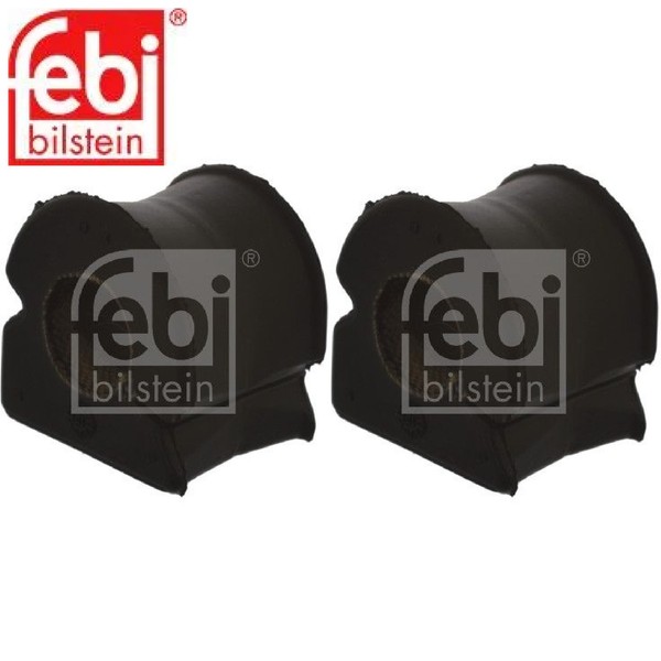 2X Lagerung FüR Stabilisator Febi Bilstein 39506 Stabilager Gummilager-image