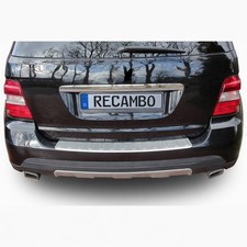 Ladekantenschutz Edelstahl matt passend für MERCEDES M-KLASSE W164 |2005-2011 Ladekantenschutz Edelstahl matt passend für MERCEDES M-KLASSE W164 |2005-2011
