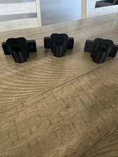 Black M12 Tool Holder Angled Mount Milwaukee  M12 3pk