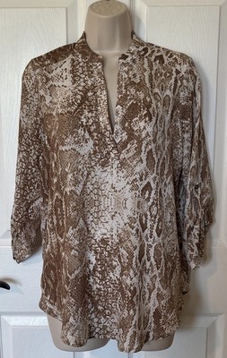 LUSH Women s Blouse 3/4 length sleeve