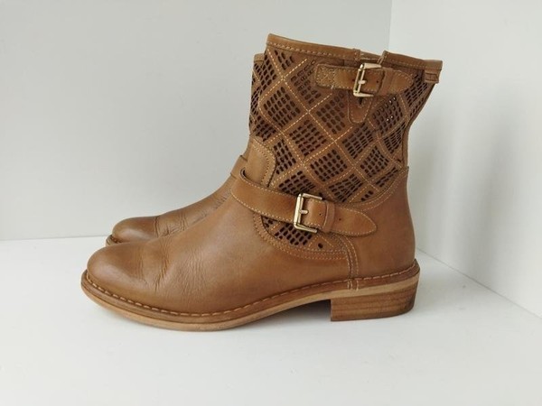 Women Pikolinos Boots Brown Leather 41.5