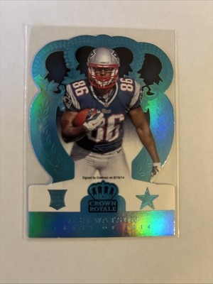 2014 Panini Crown Royale - Rookie Class of 2014 Asa Watson #157 Blue Holofoil...
