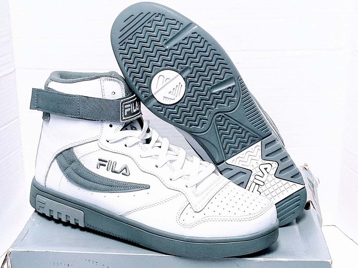 🏀 Fila FX-100 Men's sz 13 White/Gray New, DS! 90's CLASSICS #2