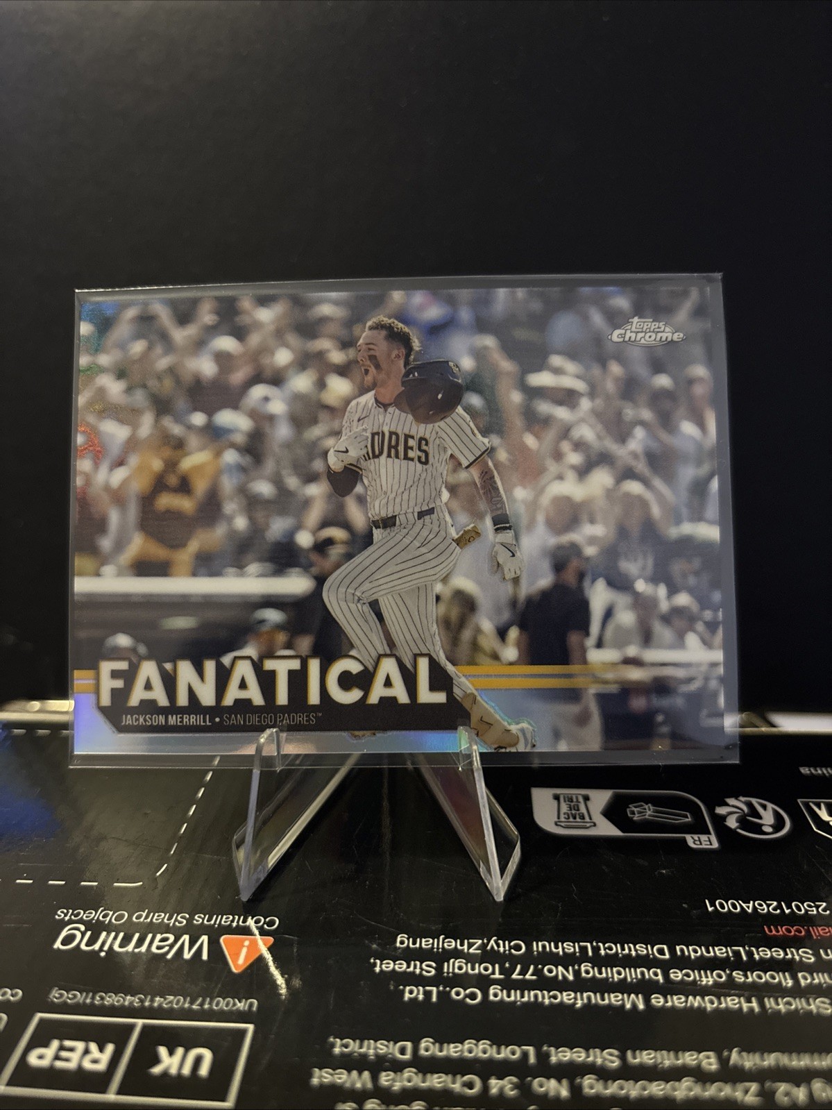 2025 Topps Chrome - Fanatical Jackson Merrill #FAN-12 - Padres