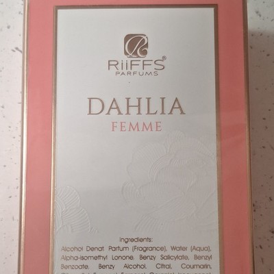 RiiFFS Dahlia Femme Perfume 3.4 fl oz Eau de Parfum Fragrance New with Box