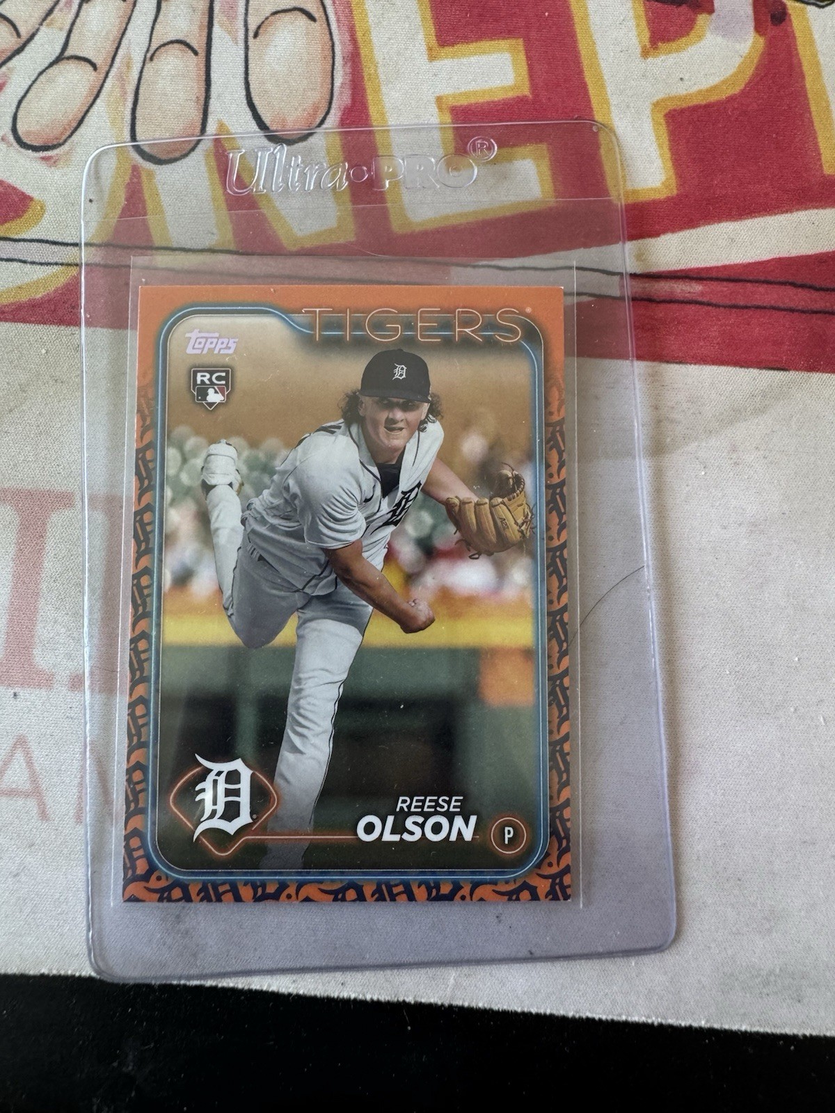 2024 Topps Series 1 - Reese Olson #308 Team Color Border (RC)