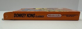 Donkey Kong Classics (NES, 1988) CIB W/ Box Game Manual Foam Protector TESTED