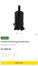 Lva10614 John Deere 110 Tlb Steering Valve Factory Sealed!