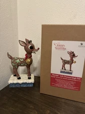 JIM SHORE Rudolph w/Oversized Jingle Bell 6012716 2023 ENESCO NIB