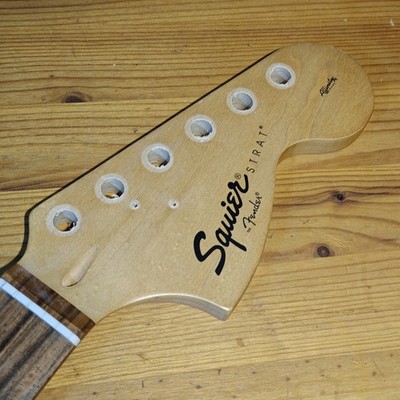 Vintage 2002 Squier By Fender Stratocaster Guitar Neck Rosewood Vintage 2002 Squier By Fender Stratocaster Guitar Neck Rosewood