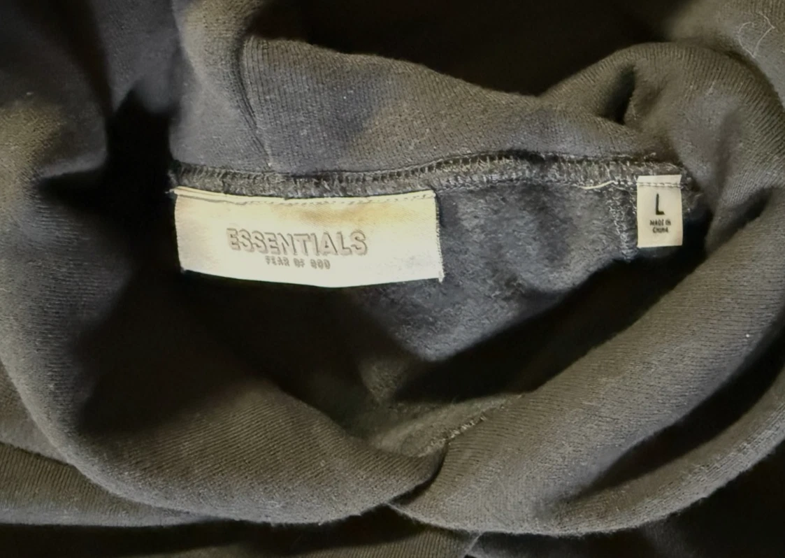 Felpa con cappuccio Essentials Fear of God 1997 pesante Taglia Large