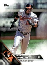 2016 Topps #6 Jimmy Paredes