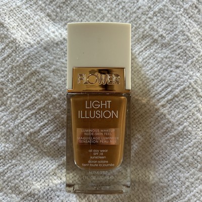 Flower Beauty Light Illusion Liquid Foundation 30ml Farbton Nutmeg D2 UVP 25£