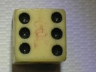 18th or 19th century BONE  DICE crown&GR stamped for tax reign of a King George — photo 3