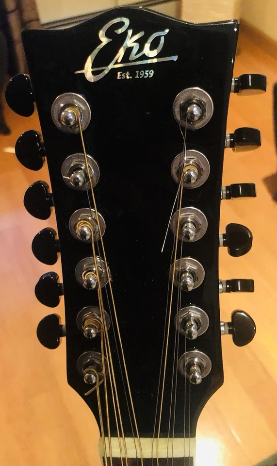 EKO NXT Series 12 String Acoustic-Electric Guitar - Image 3 of 4