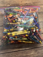 Wholesale Lot of Loose Crayons Wax Crafting Coloring 3 Pounds Kids Art Design