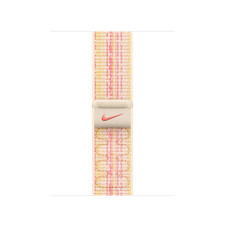 APPLE NIKE SPORT LOOP 41MM WATCH BAND STARLIGHT/PINK MUJW3FE/A