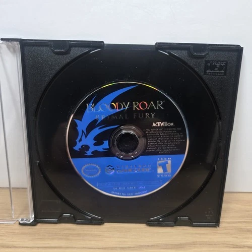 Bloody Roar: Primal Fury (Nintendo GameCube, 2002) Disc Only Tested