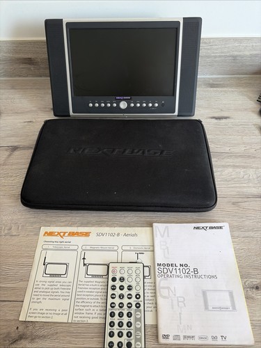 Nextbase SDV1102-B 12V 240V TV DVB DIVX DVD CD Campervan Motorhome & Remote