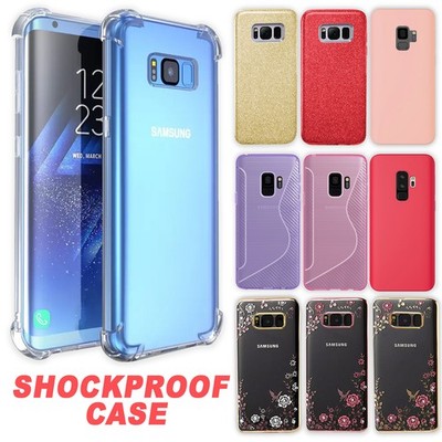 Hülle für Samsung Galaxy S9 / S8 Plus Stoßfest Silikon Gel TPU Handyhülle