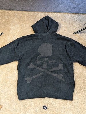 New with Tags Mastermind Front Zip Hooded Fleece w/ Skull Design Men's XXL