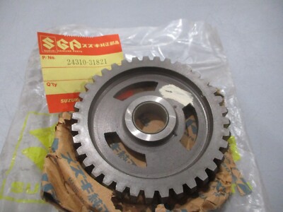 NOS Suzuki OEM 1st Drive Gear 1972-1977 GT750 1972-1975 GT550 24310-31821