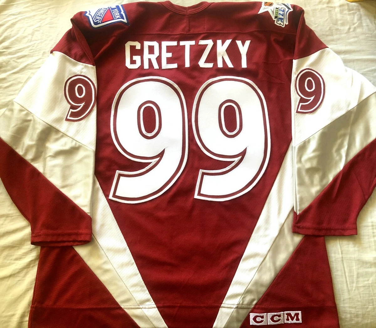 Third String Goalie: 1999 NHL All-Star Game Wayne Gretzky Jersey