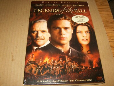 Legends of the Fall Starring Brad Pitt, Deluxe Edition DVD, Brand New, 2005