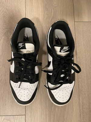 Size 8 - Nike Dunk Low Black White W 194502193077| eBay