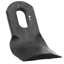 Coltello per trincia a Y 40x6x82 con asola 30x14 mm Ferri