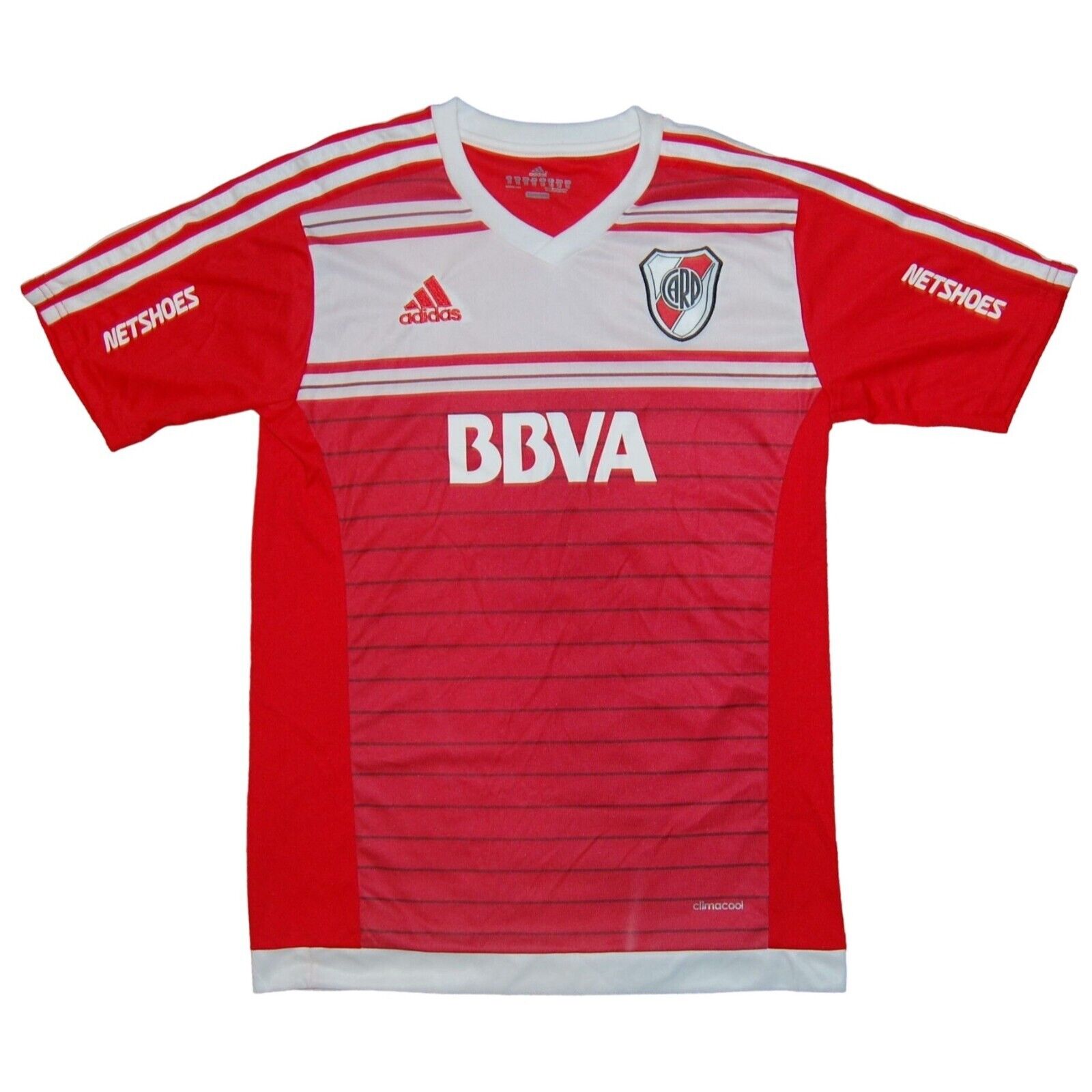 tira Clavijas Persona enferma River Plate CARP Argentina Mora #7 Adidas Soccer Jersey Kit Youth Size 16 |  eBay