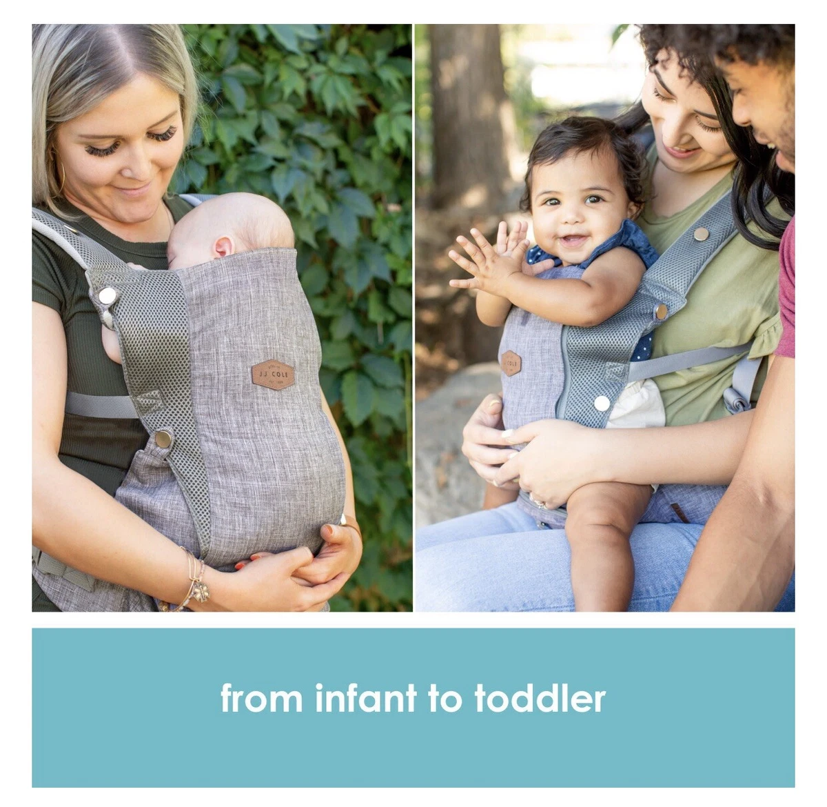 JJ Cole Peek 5 Position Baby Carrier eBay