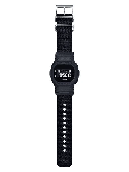 G Shock Digital Watch Blackout Series DW5600BBN 1D DW 5600BBN 1D