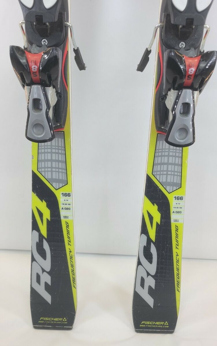 Fischer RC4 Worldcup Slalom Skis 166cm w/ Salomon S810 Fischer RC4 Worldcup Slalom Skis 166cm w/ Salomon S810