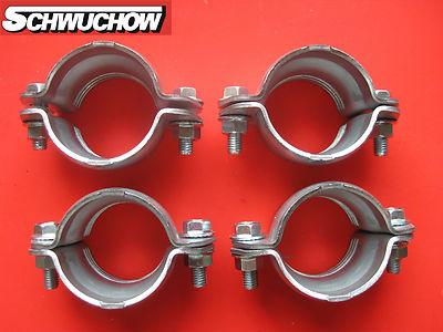 Loro X 4 Sicherungsschelle DN 50 Öltank Ölleitung Schelle Stahlrohr Füllleitung