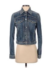 Premium Vintage Women Blue Denim Jacket S