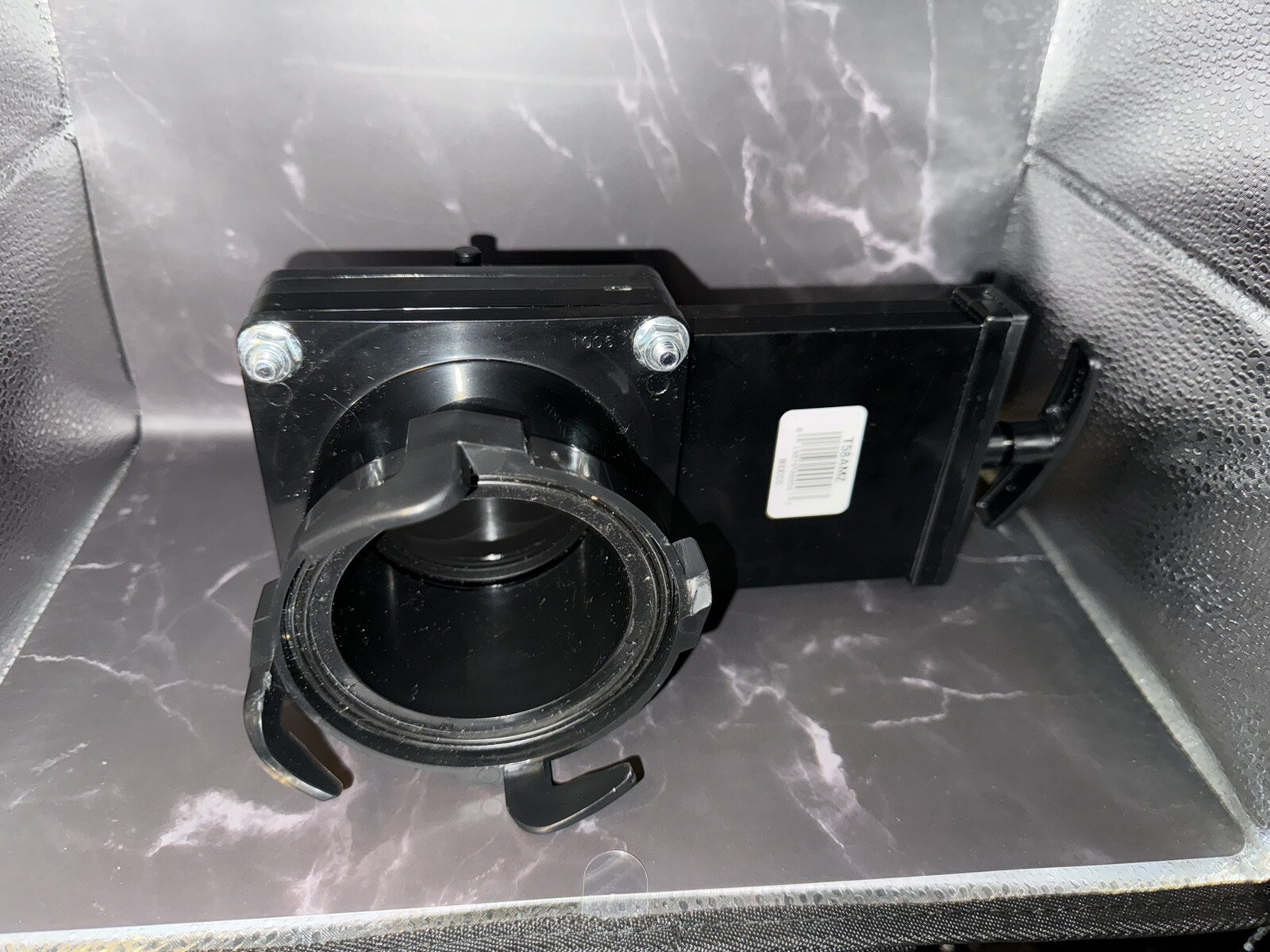 Valterra T58 Twist-On Waste Valve Mess-Free Waste Valve Black