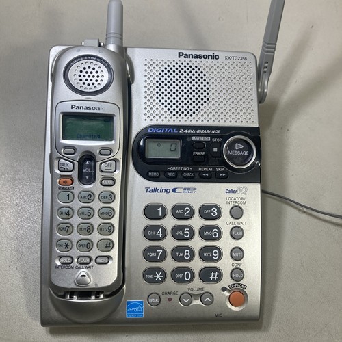 PANASONIC KX-TG2356S KX-TG2356 2.4GHZ CORDLESS PHONE - Zdjęcie 5 z 10