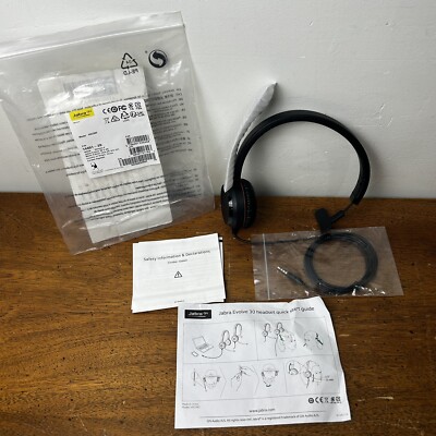 Jabra | Evolve 30 II HSC060 Mono Headset USB Wired