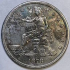 1878-S Trade Dollar Extremely Fine XF Coin, Cleaning #13181T