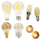 E12 E14 E27 12V 24V 1W 6W Vintage Retro COB LED Filament Glühbirne Glaslampe