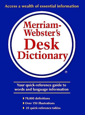 Merriam-Webster's Schreibtisch Wörterbuch - HardBack NEU Merriam-Webster 1996-01-04