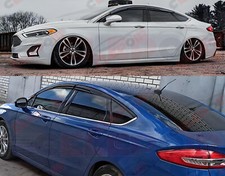 Jdm Mugen Style Window Visors For Ford Fusion 2013-2020 Sedan Rain Guards