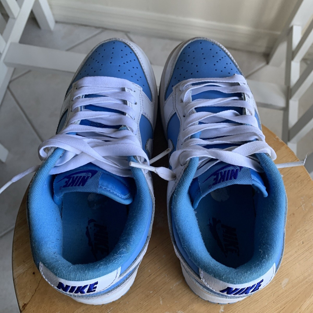 Nike Shoe Gunmetal Nike Dunks Electric Blue Nike Dunk Low 'Reverse