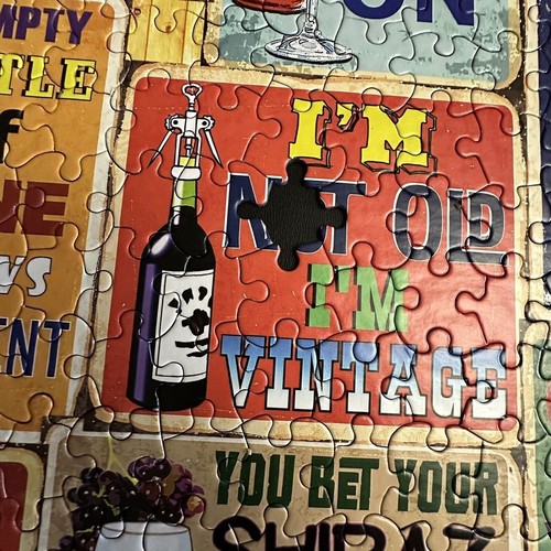 White Mountain Puzzles - I Love Wine - 1000 Piece Jigsaw Puzzle - Picture 6 of 6