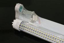 2PZ 2 PEZZI PORTA NEON PLAFONIERA PER TUBO LED 60CM