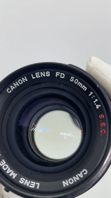 ⏯️[Near mint] Canon FD 50mm F1.4 s.s.c. ssc Standard MF Lens